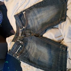 Jean shorts, sz 25, Jean Machine.